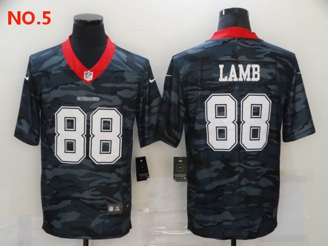 Men's Dallas Cowboys #88 CeeDee Lamb Jersey NO.5;